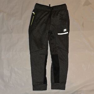 Russell Boys Gray & Black Sweatpants With Dri-Power 360 M (8)